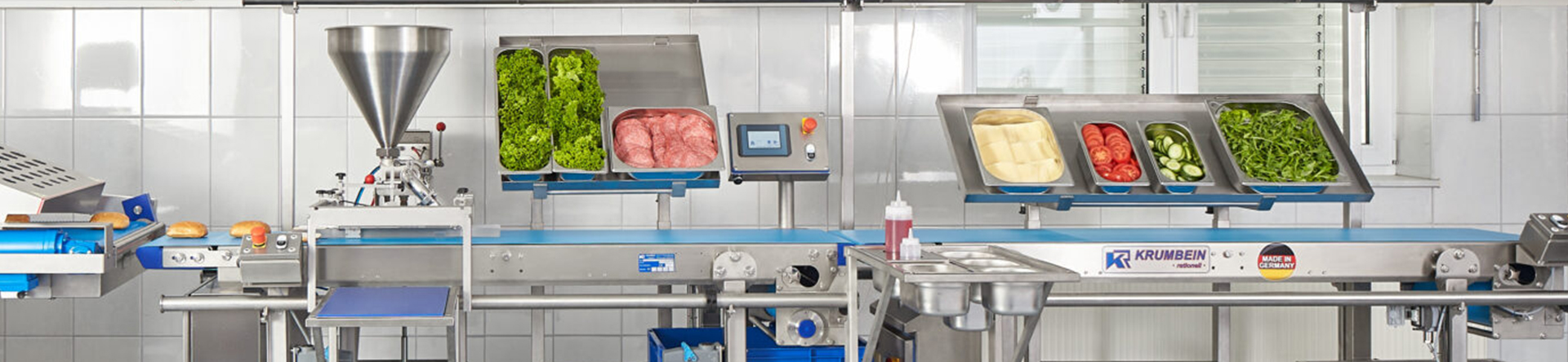 Krumbein_header FOODLINES | Automatizarea Producției de Sandwich-uri și Gustări: Eficiență, Modularitate și Igienă cu Krumbein SnackFlexLine